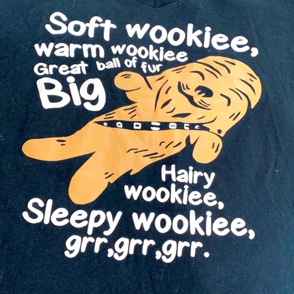 Wookiee Star Wars funny graphic T-shirt women’s large - Picture 3 of 4